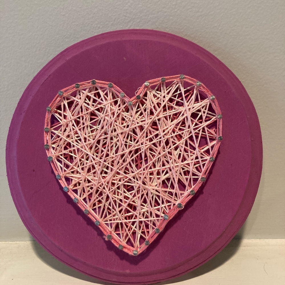 Heart string art - Picture 2 of 4
